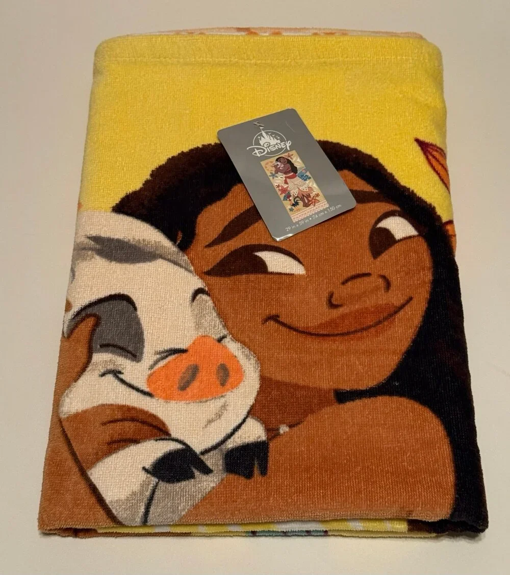 Moana & Pua Beach Towel